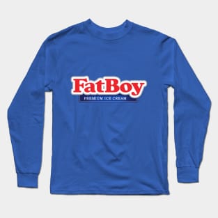 Fatboy ice cream small logo Long Sleeve T-Shirt